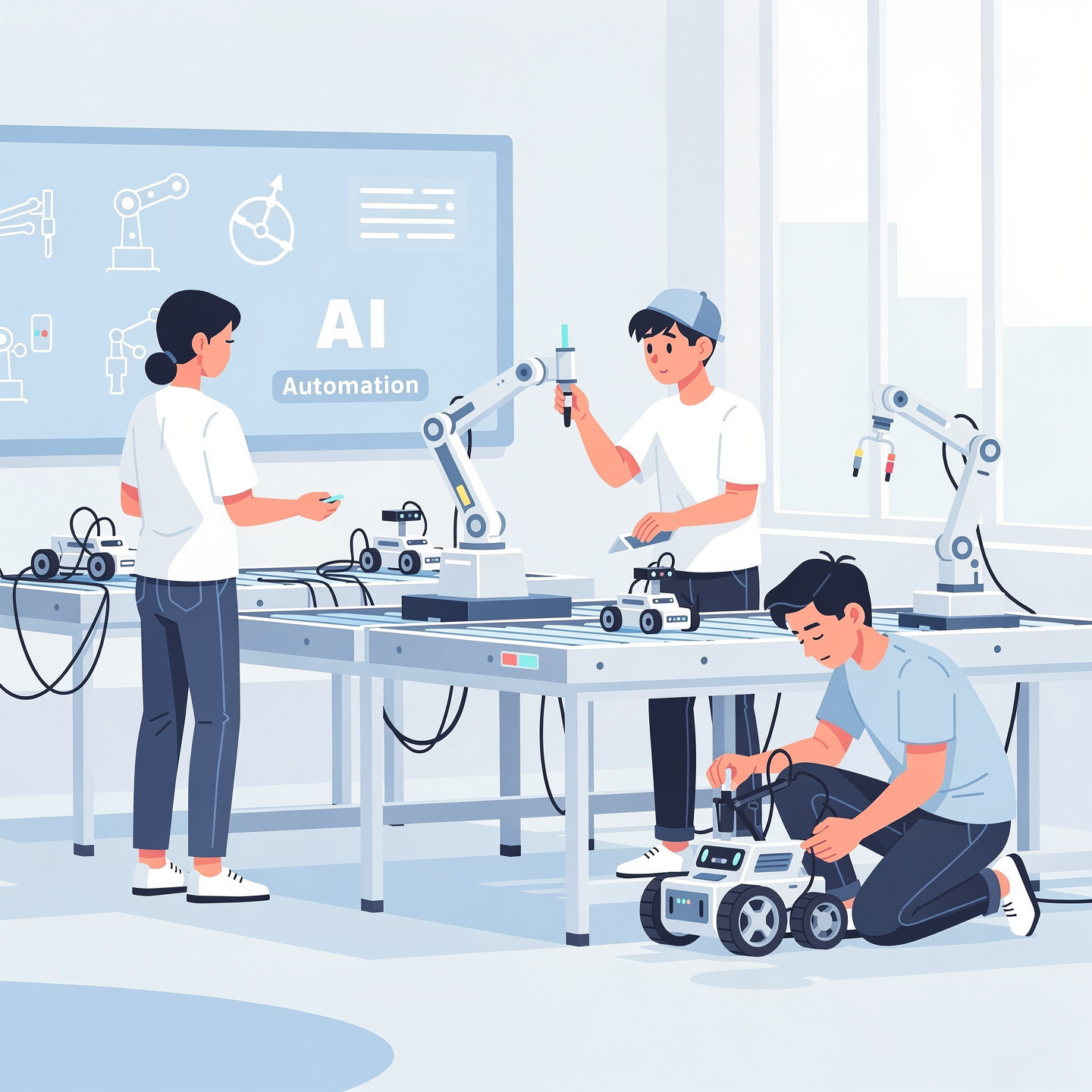 Lab work and practical training